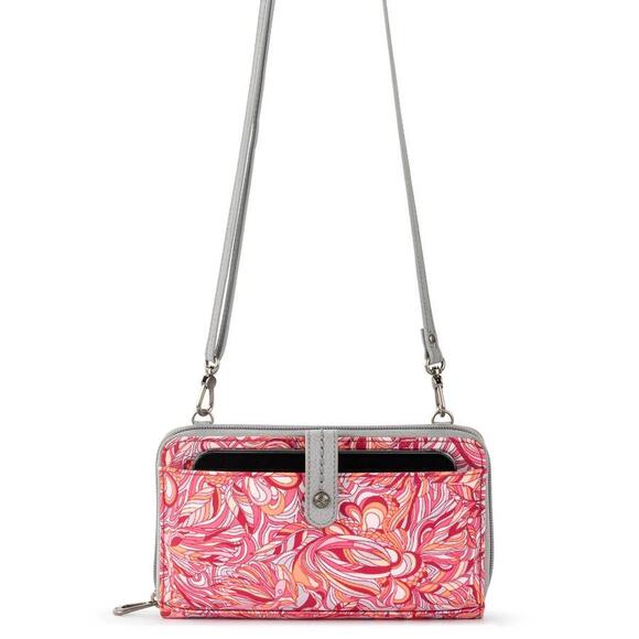 Womens Sakroots Smartphone Wristlet - Sorbet Treehouse - Picture 4 of 8